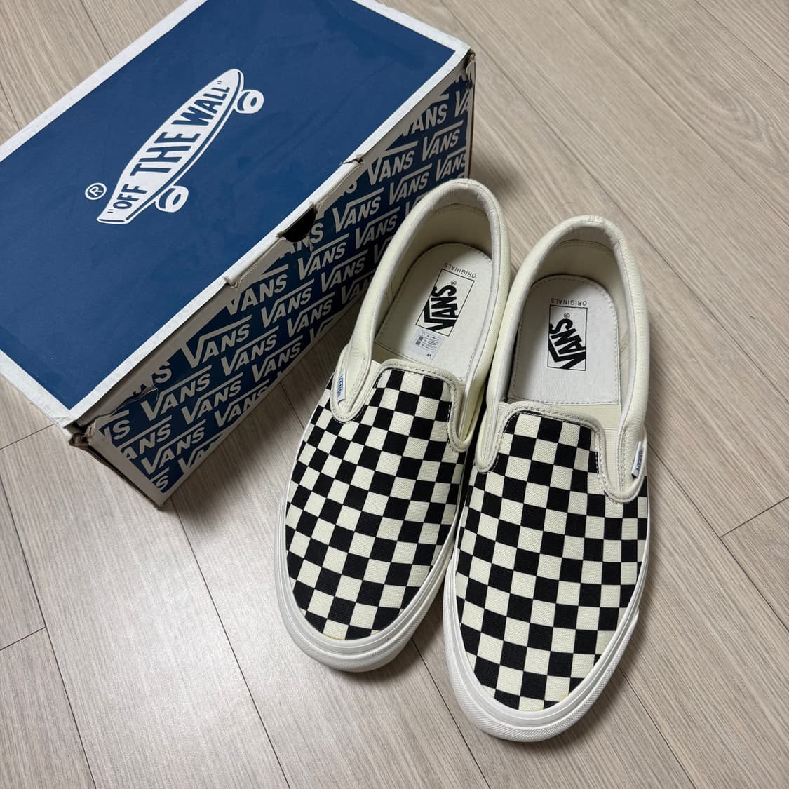 반스 볼트 og 체커보드 구형 290 새제품 상품이미지2