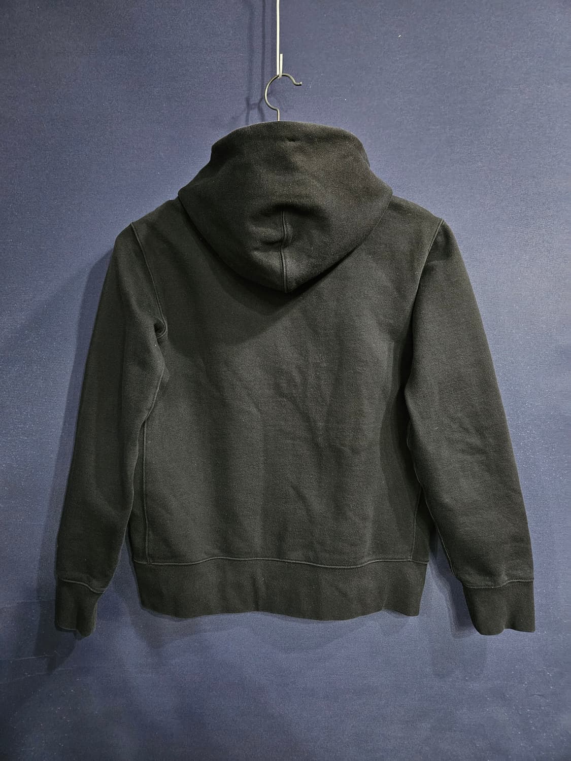 르꼬끄 자수 블랙 남성 슬림핏 95 기모 후드집업  상품이미지2