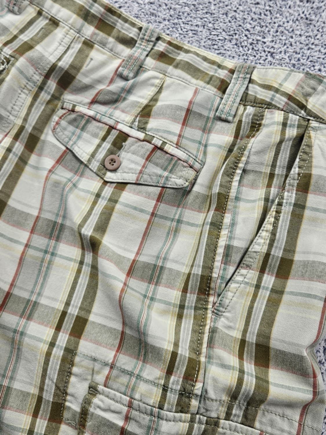 DOCKERS 체크 카고 쇼츠 반바지 ( 32 " ) / 11917 상품이미지8