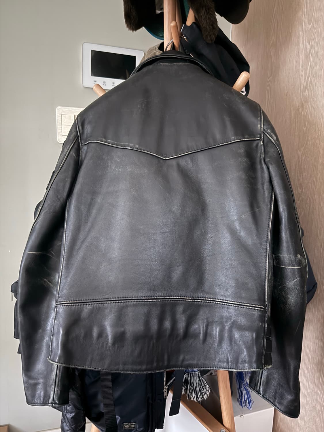 꼼데가르송 루이스레더 재킷 상품이미지2