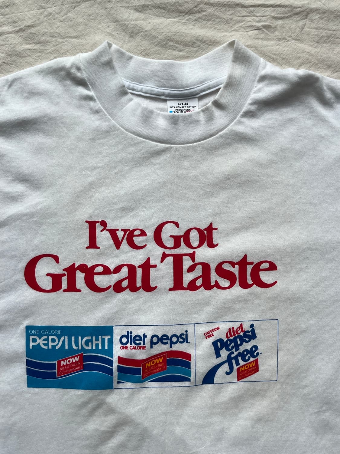 80s USA Belton Pepsi promo 펩시 프로모 롱슬리브 상품이미지3
