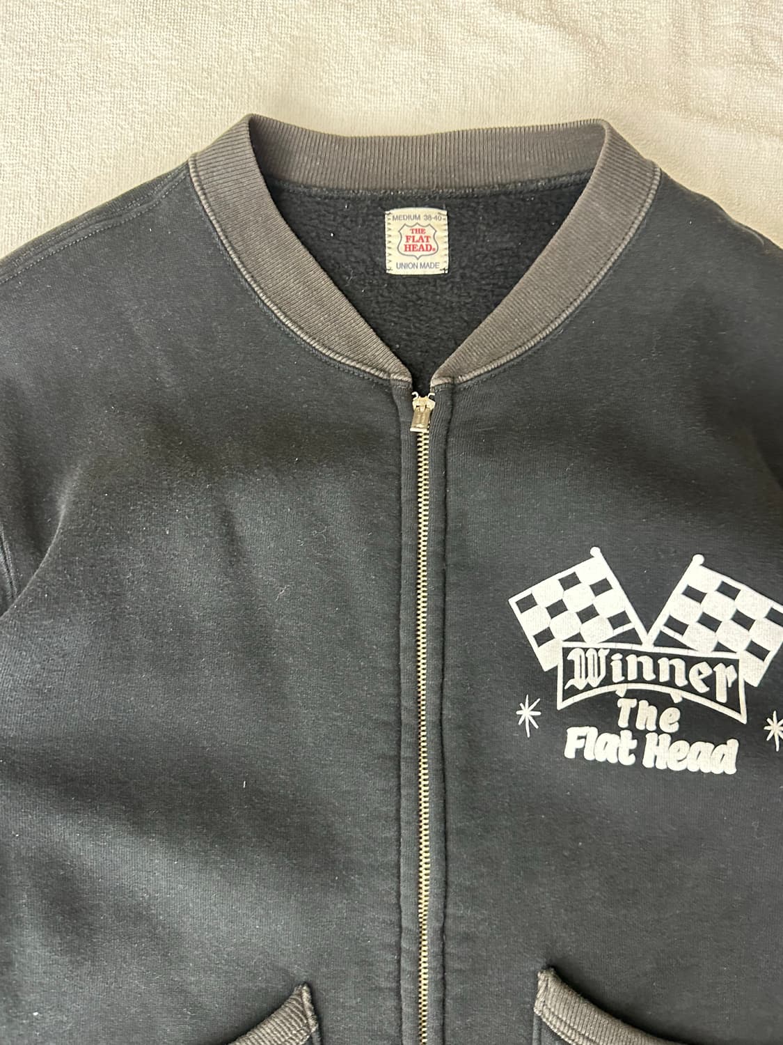 플랫헤드 집업 상품이미지3