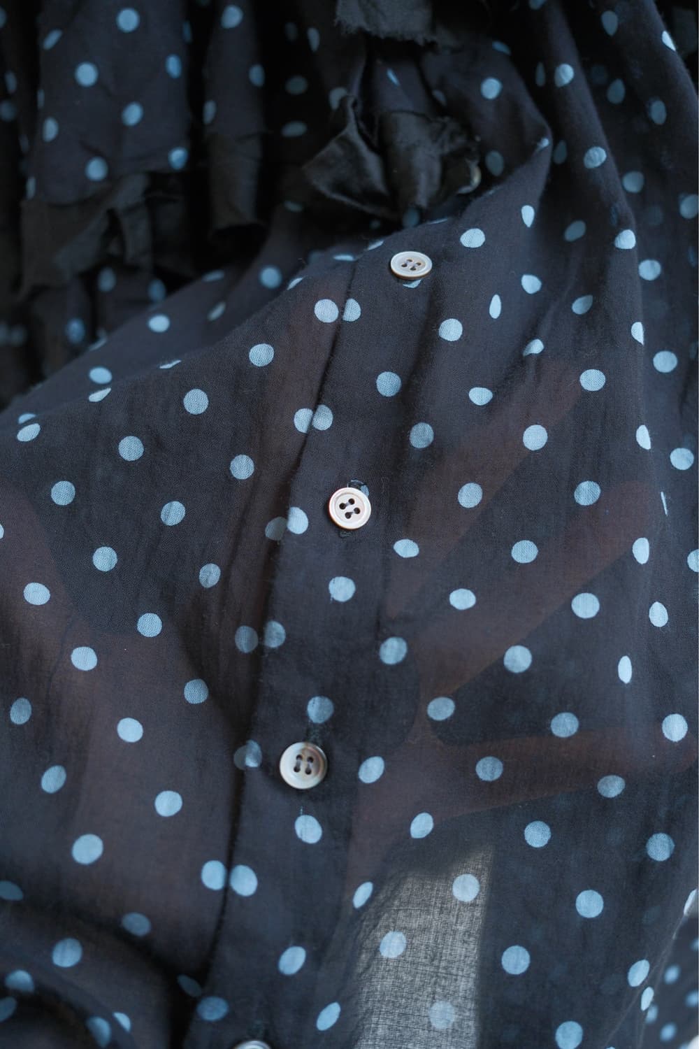 Blue dot frill dress 상품이미지6