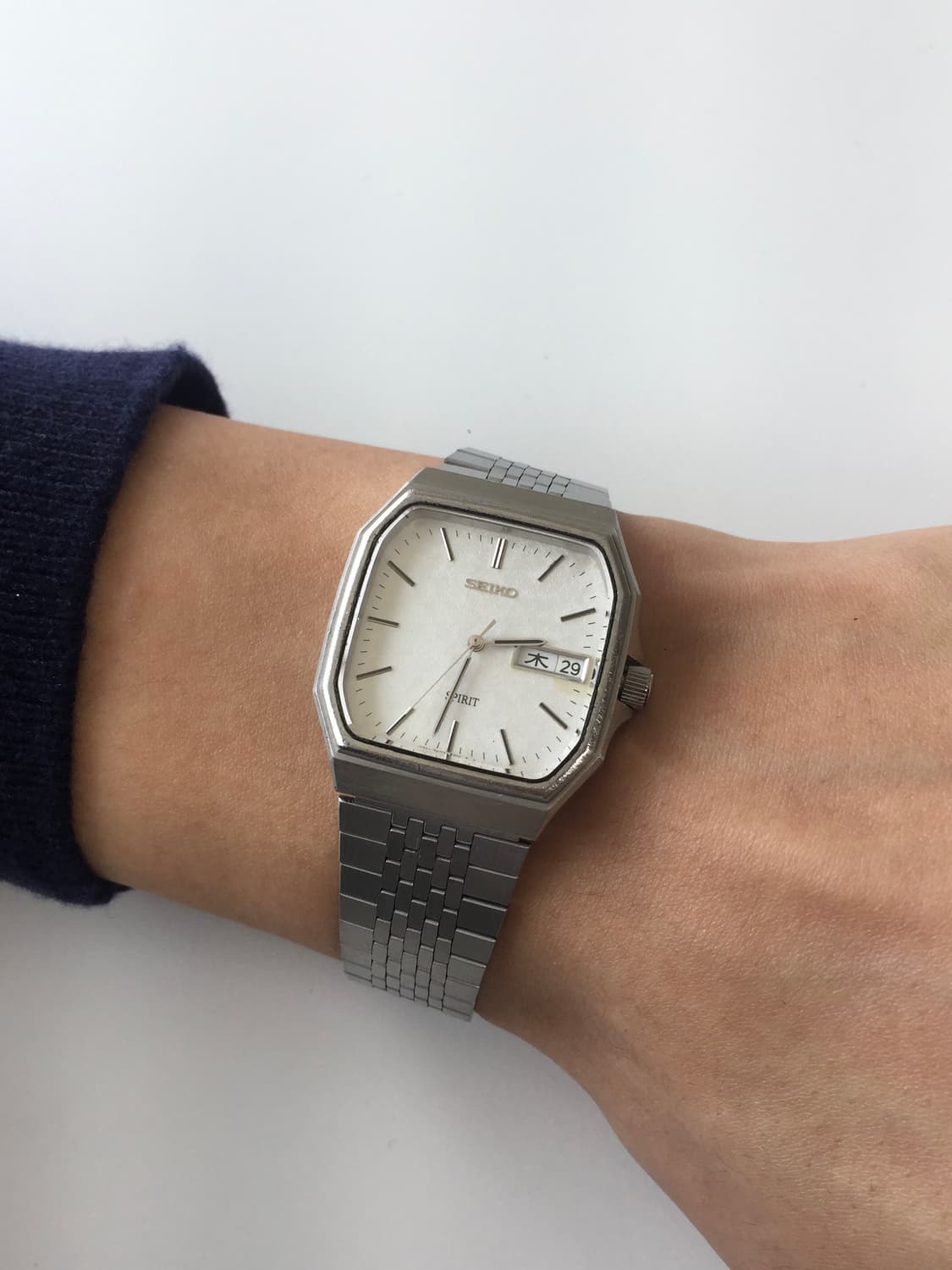 90s seiko spirit square day-date 상품이미지3