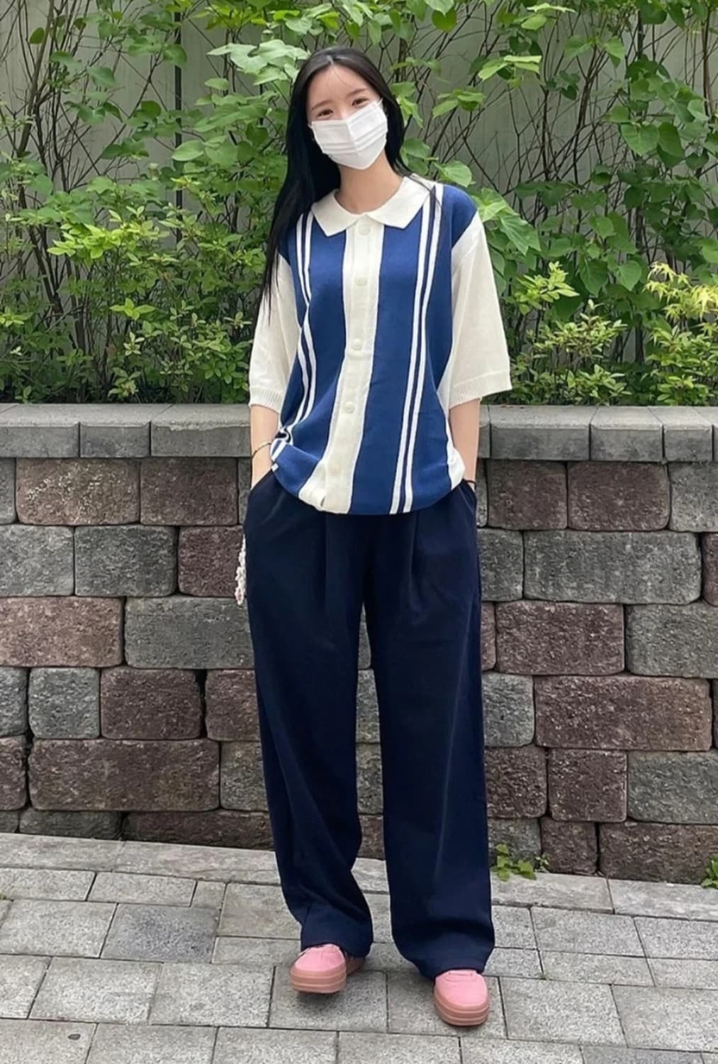 레테르코모 코스믹 가디건 셔츠 반팔 니트 M 상품이미지4