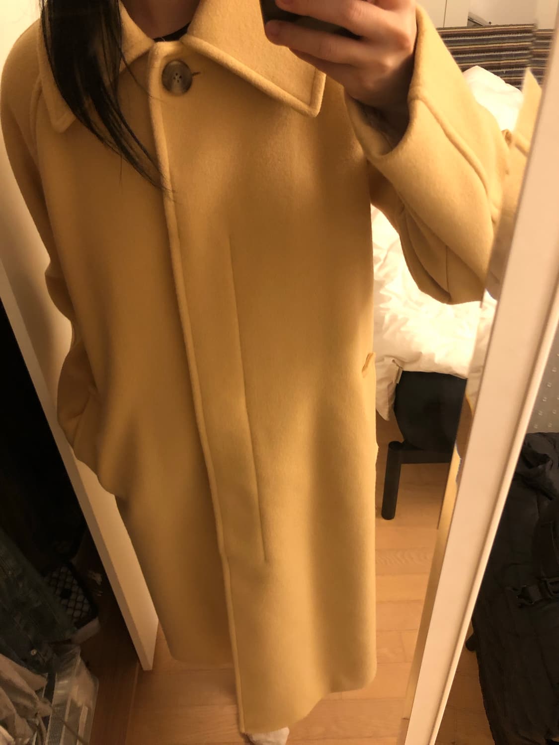 미쏘 버터 롱코트 (s size) 상품이미지7