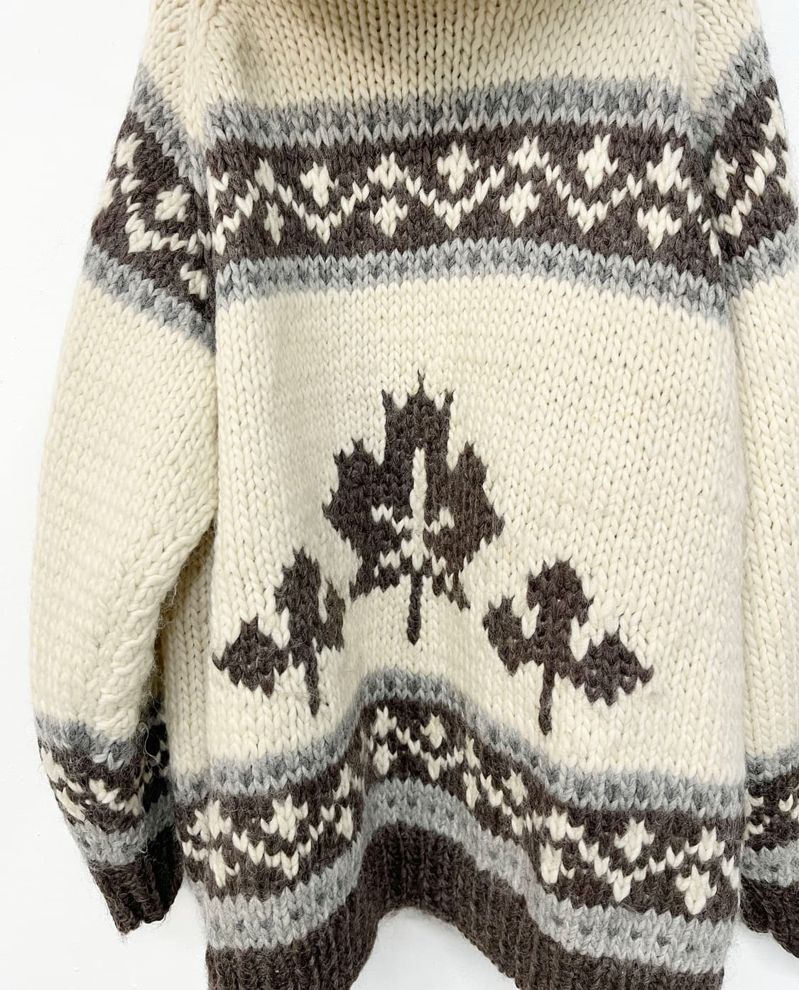 MAYA HOUSE  핸드메이드 코위찬 후드 가디건 상품이미지9