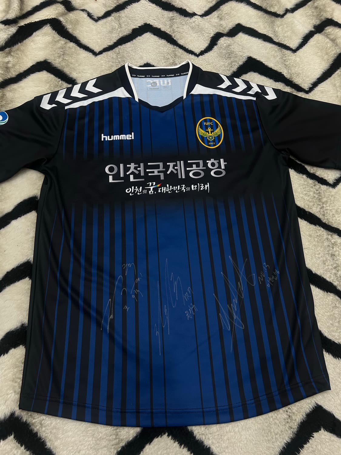 [3XL]험멜 인천유나이티드 2016 싸인 유니폼 상품이미지1