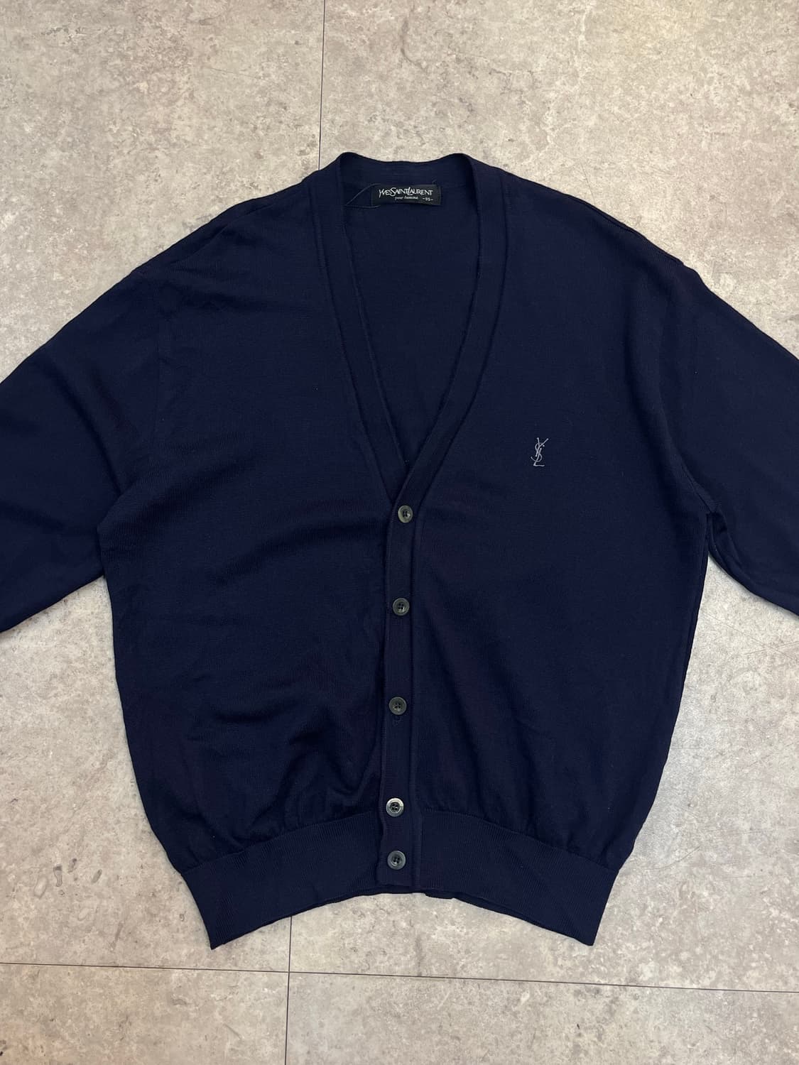 입생로랑 가디건 네이비 95 #csz3007 상품이미지5