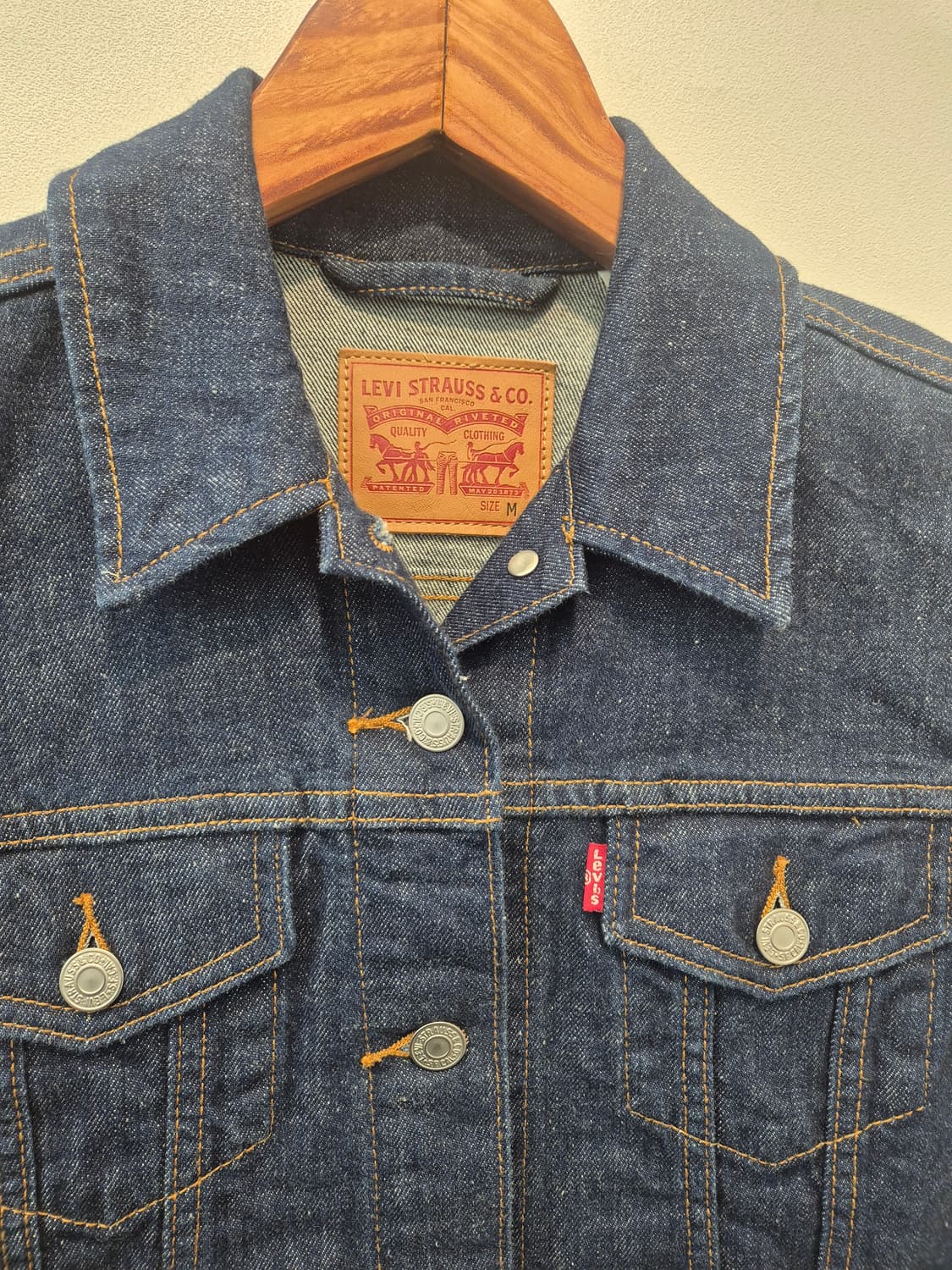 리바이스 여성 청자켓 M
 상품이미지2