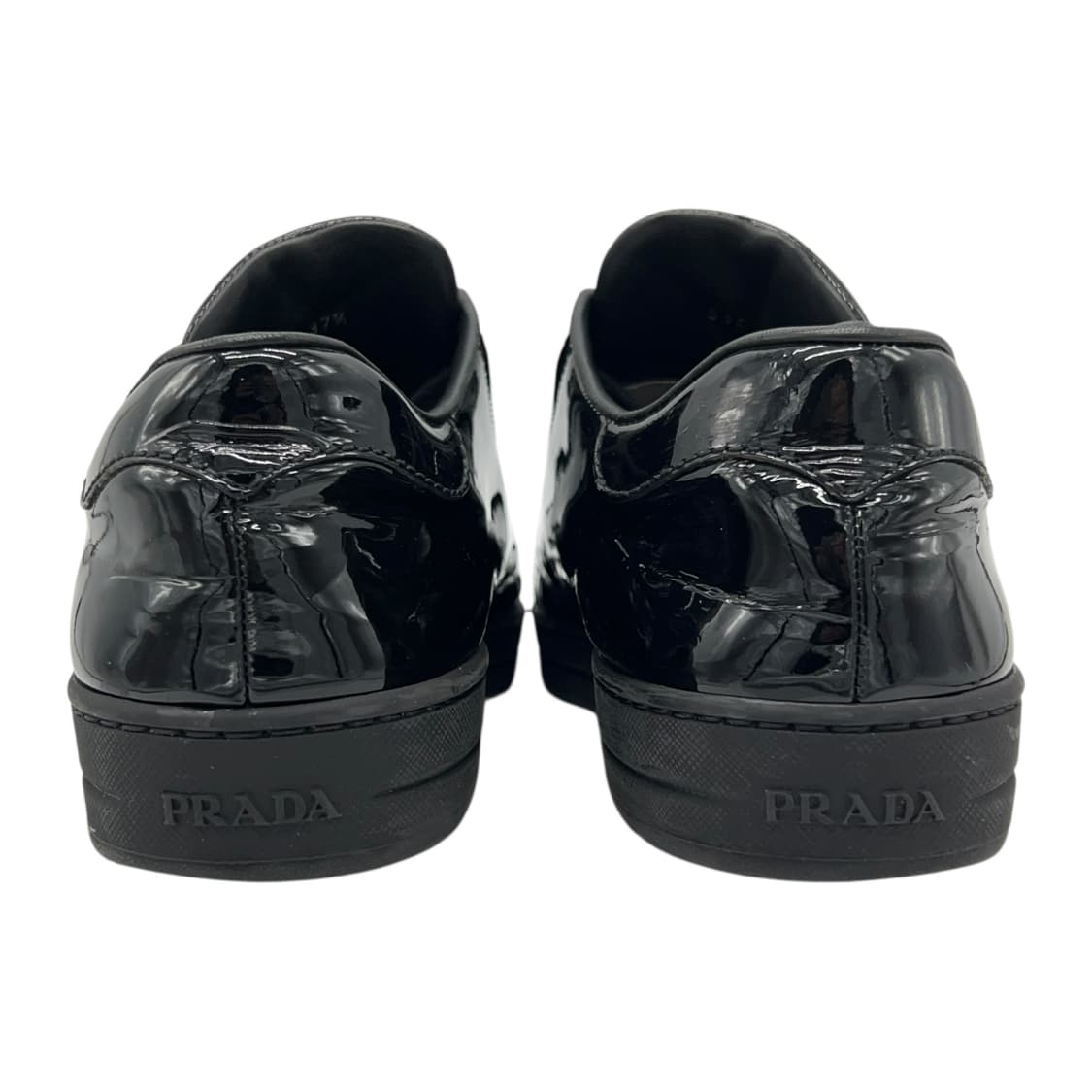 245 W 프라다 에나멜 레더 블랙 (EU37.5) 상품이미지5