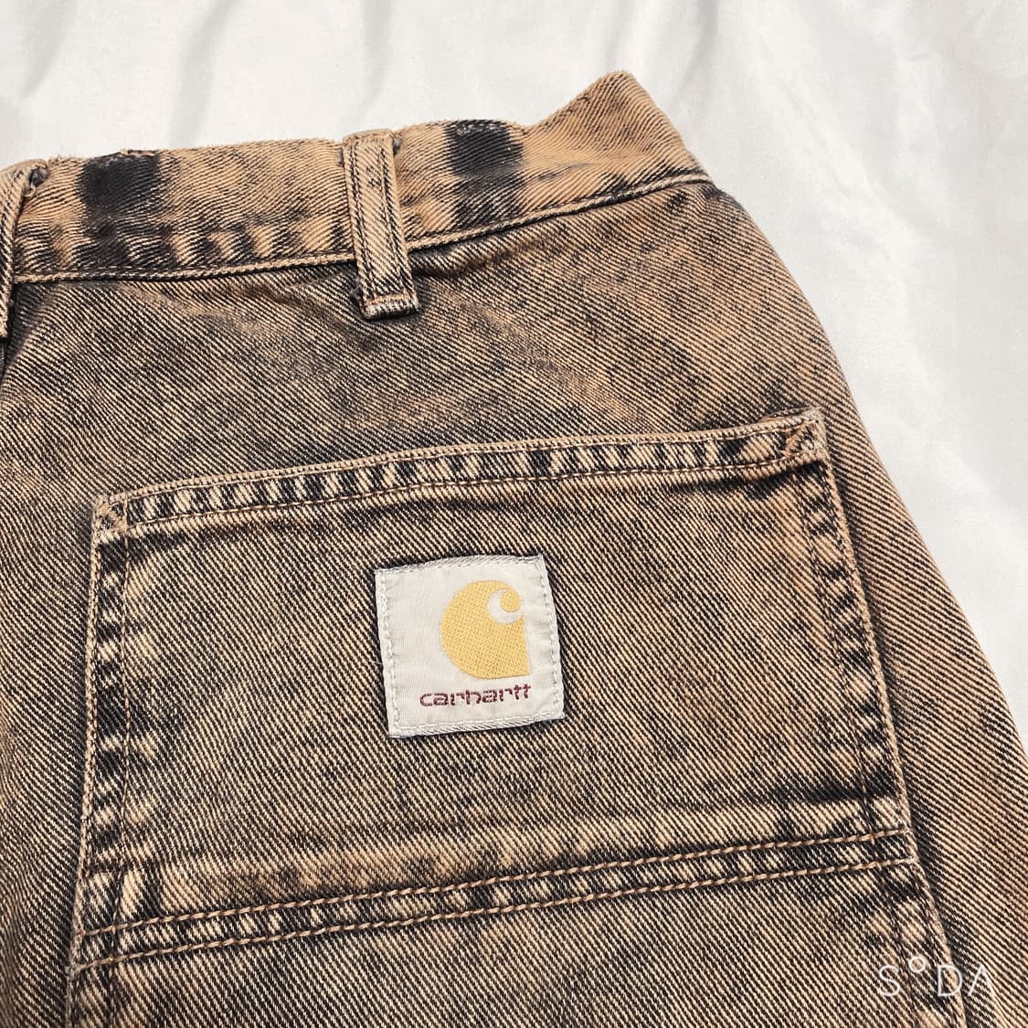칼하트 타이다이 워싱 청바지 상품이미지5