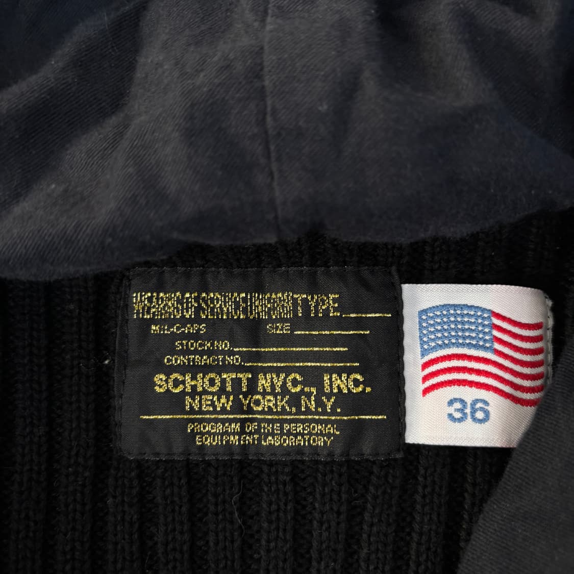 쇼트 니트 후드집업 상품이미지7