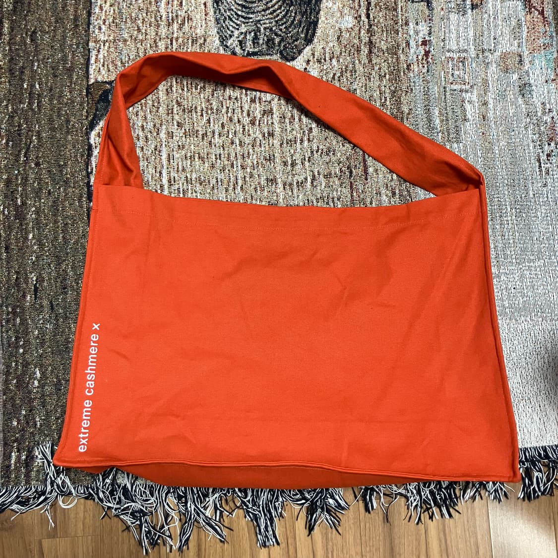 [OS] 익스트림 캐시미어 팝업 가방 오렌지 상품이미지1