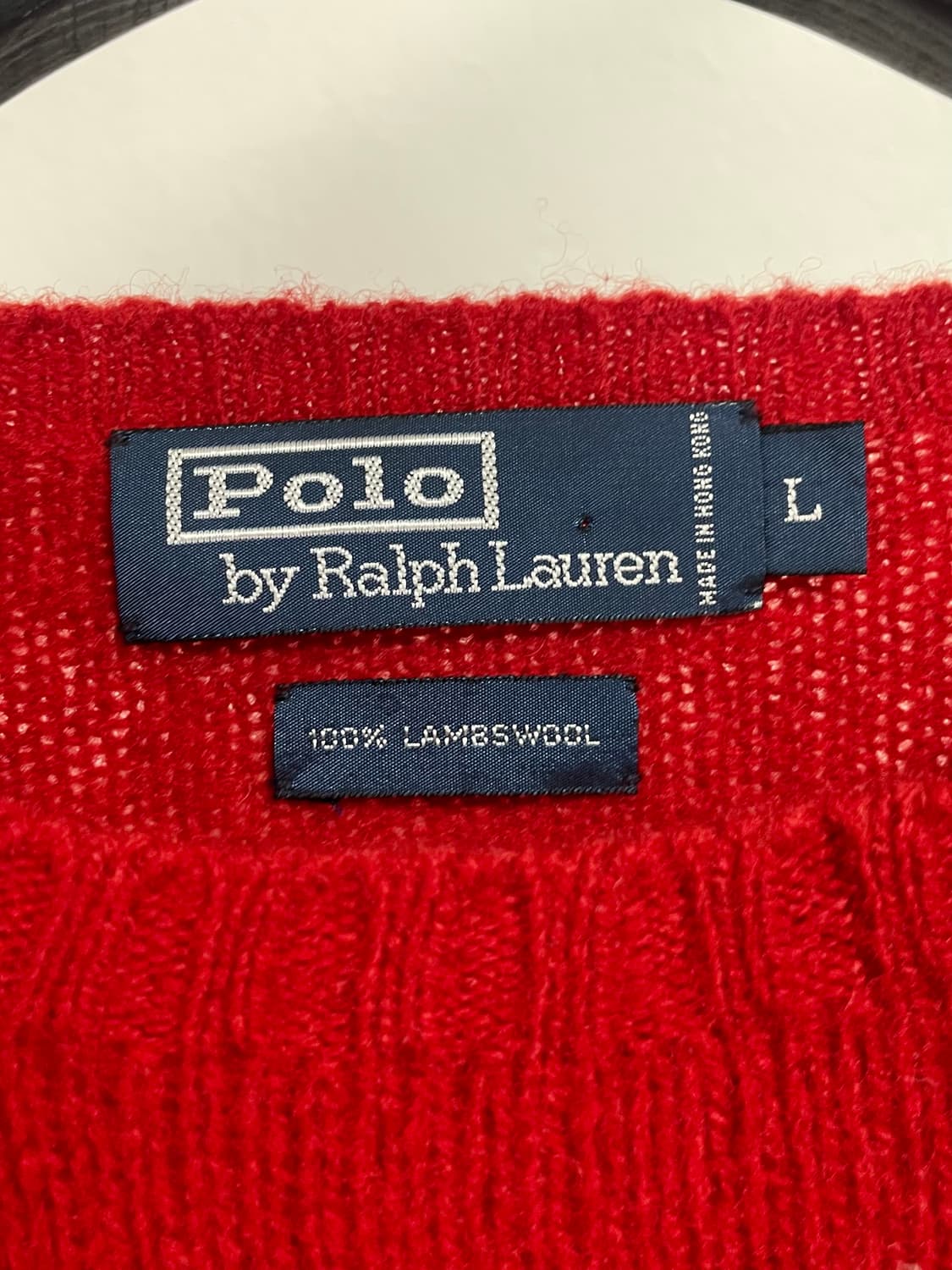 폴로 랄프로렌 램스 울 헤비 니트 (on.554) 상품이미지4