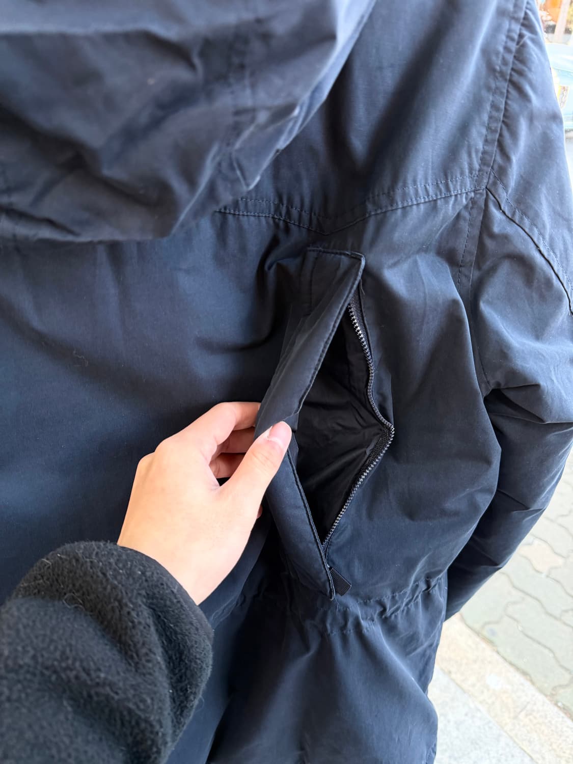 S/ 아스페시 후드 다운 자켓 상품이미지7