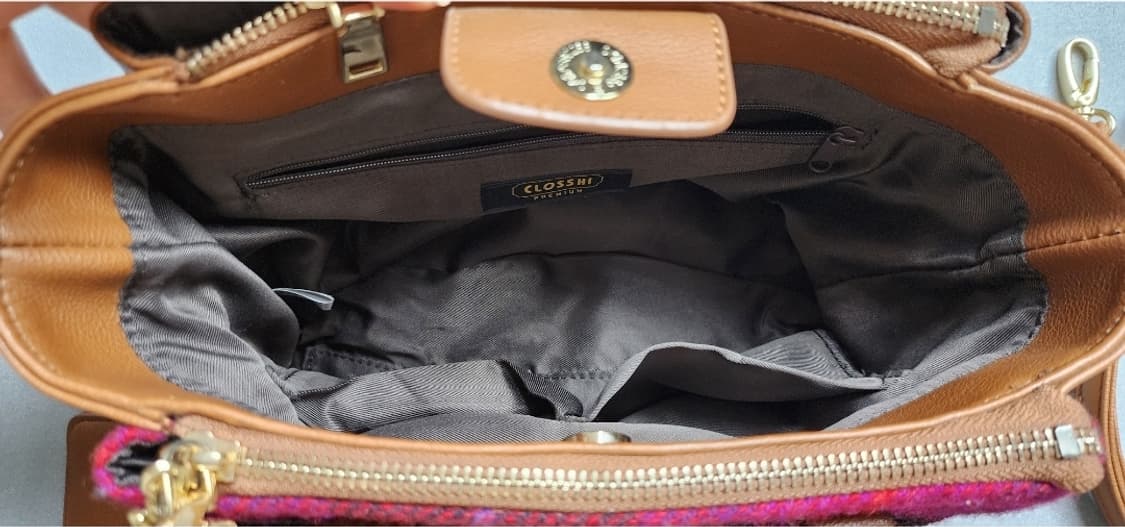 해리스 트위드(Harris Tweed) 숄더백 팝니다 상품이미지4