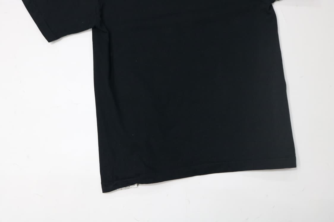 Hanes 헤인즈 비피 BEEFY-T 불소 자수 블랙 반팔 티셔츠 (M) 상품이미지8