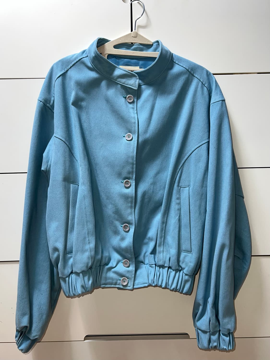 페스토 코튼 봄버 점퍼 돌핀 상품이미지1