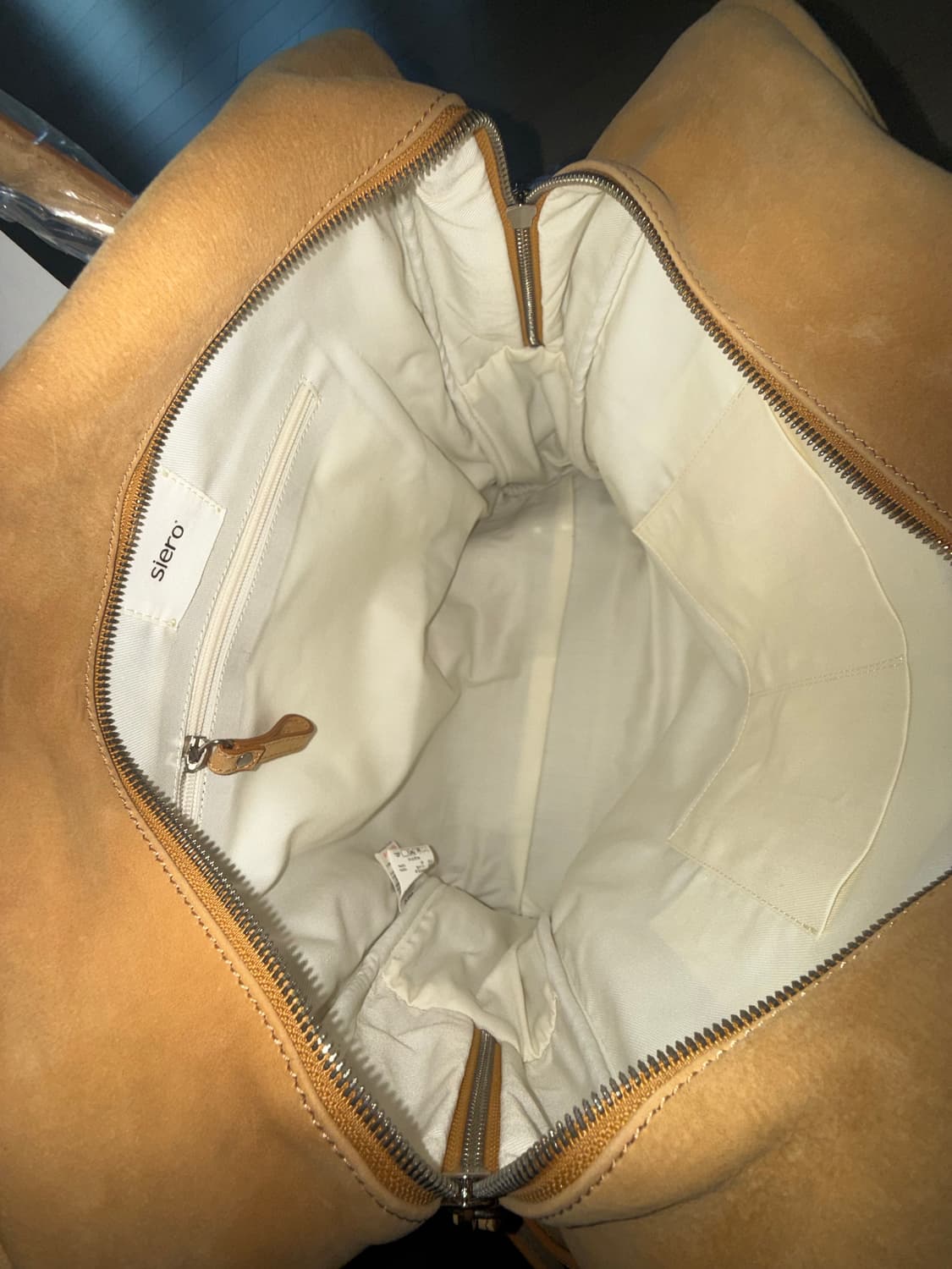 시에로 스웨이드 가죽 가방 상품이미지3