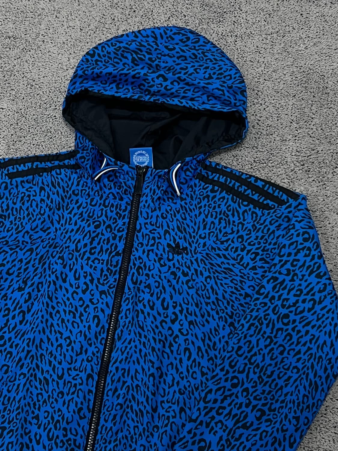 (XS) 아디다스 레오파드 파이어버드 우븐 바람막이 상품이미지2