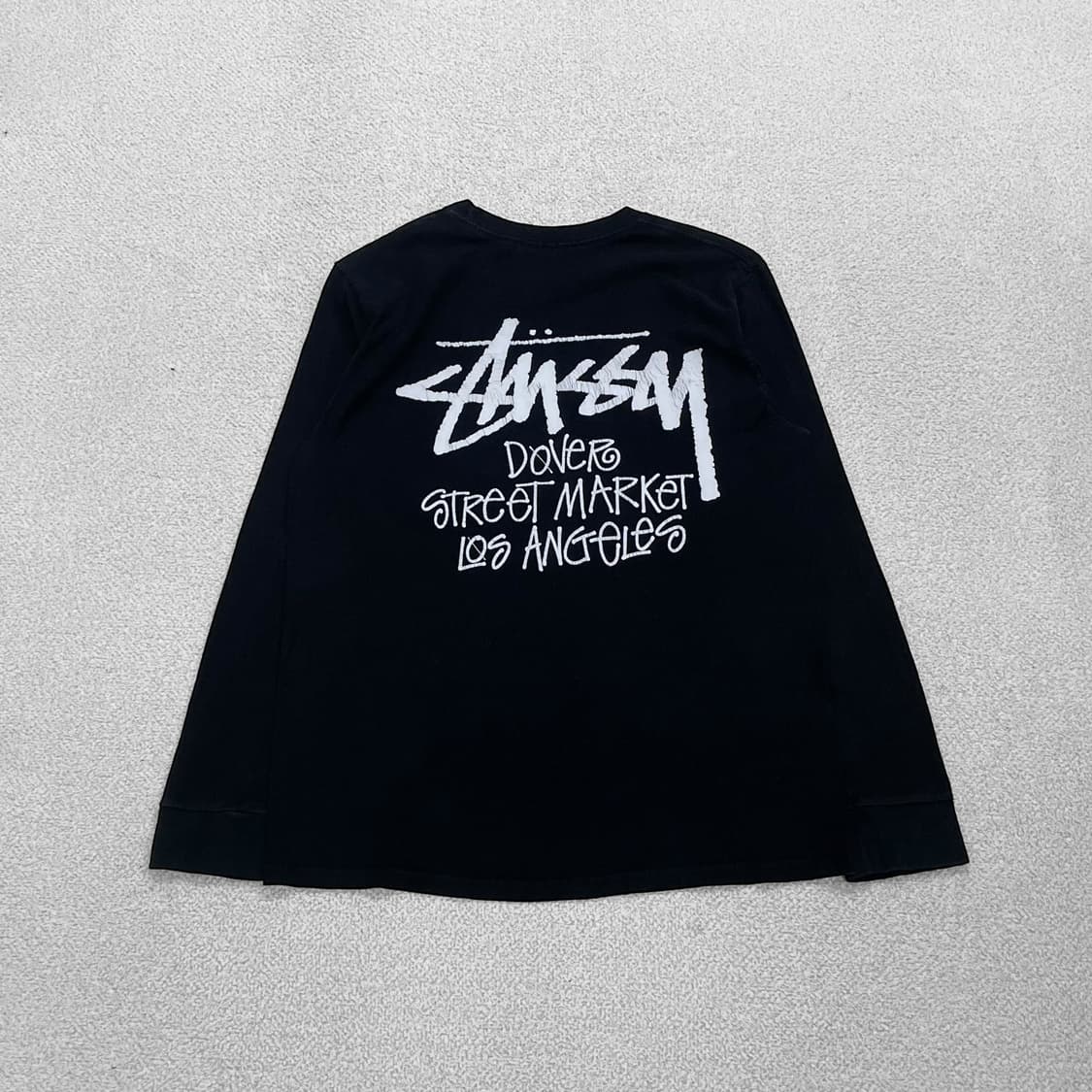 스투시 Stussy 도버스트리트마켓 롱슬리브 블랙 상품이미지1