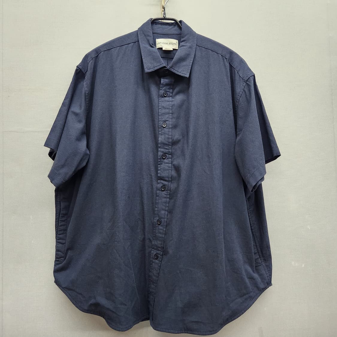 라퍼지스토어 시티보이 린넨혼방 오버핏 반팔셔츠 M(3XL) 상품이미지1