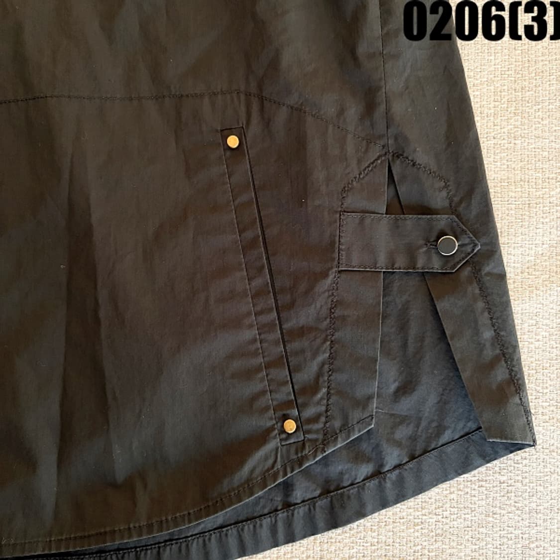 [82-94-160] SYSTEM 검정색 셔츠형 자켓 0206(3) 상품이미지5