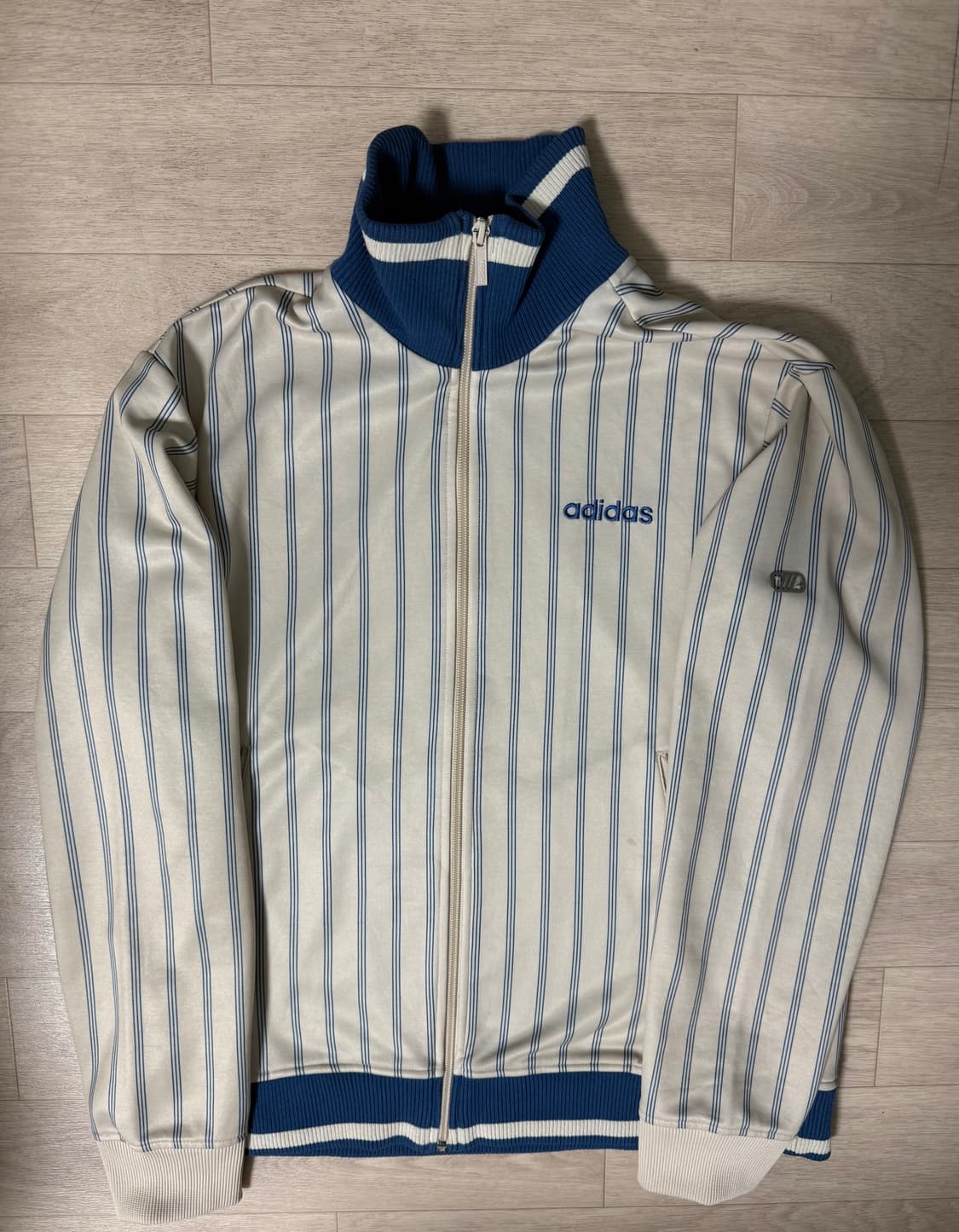 빈티지 아디다스 져지 아이보리  상품이미지1