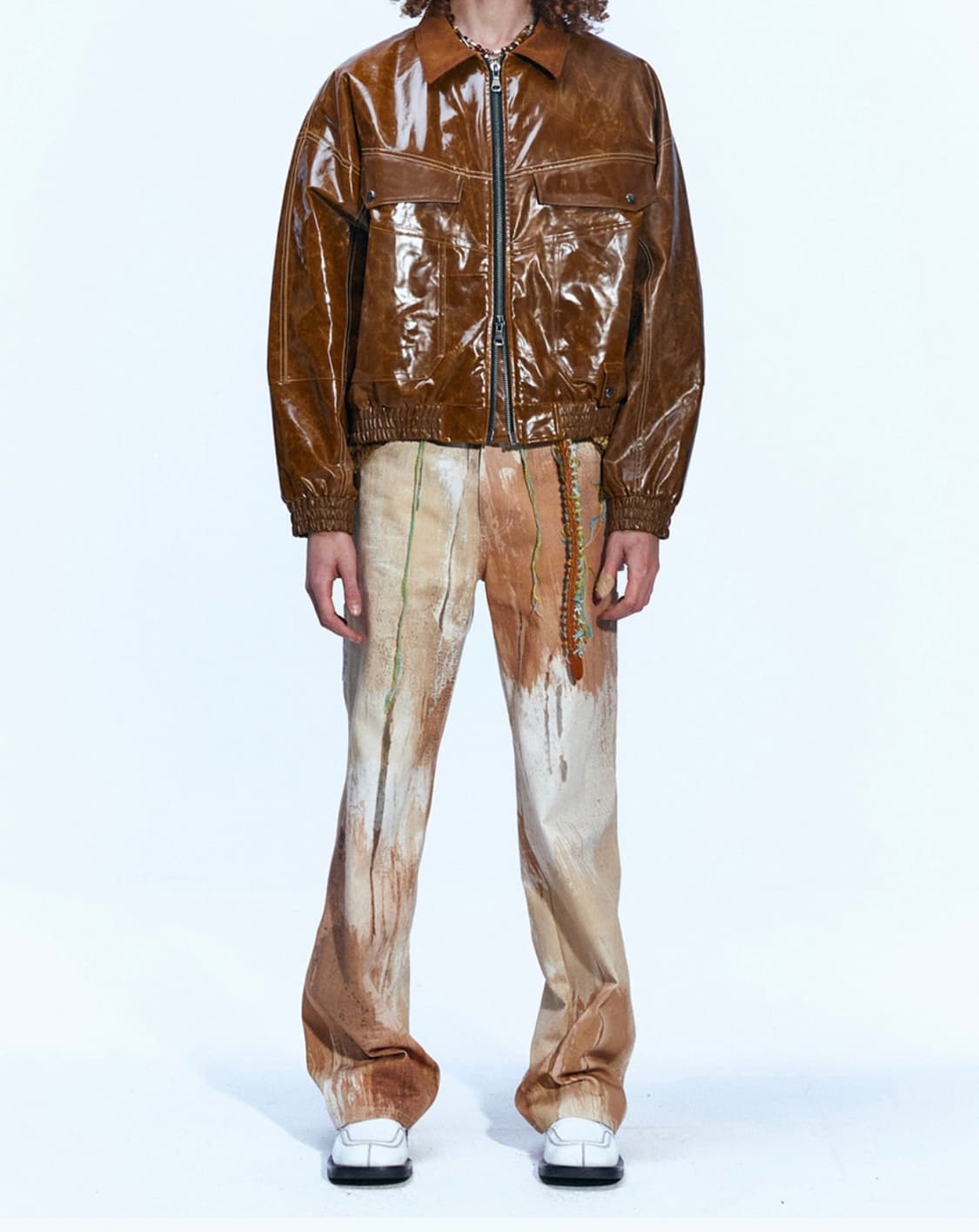 앤더슨벨 23 오르테가 봄버 브라운 상품이미지1