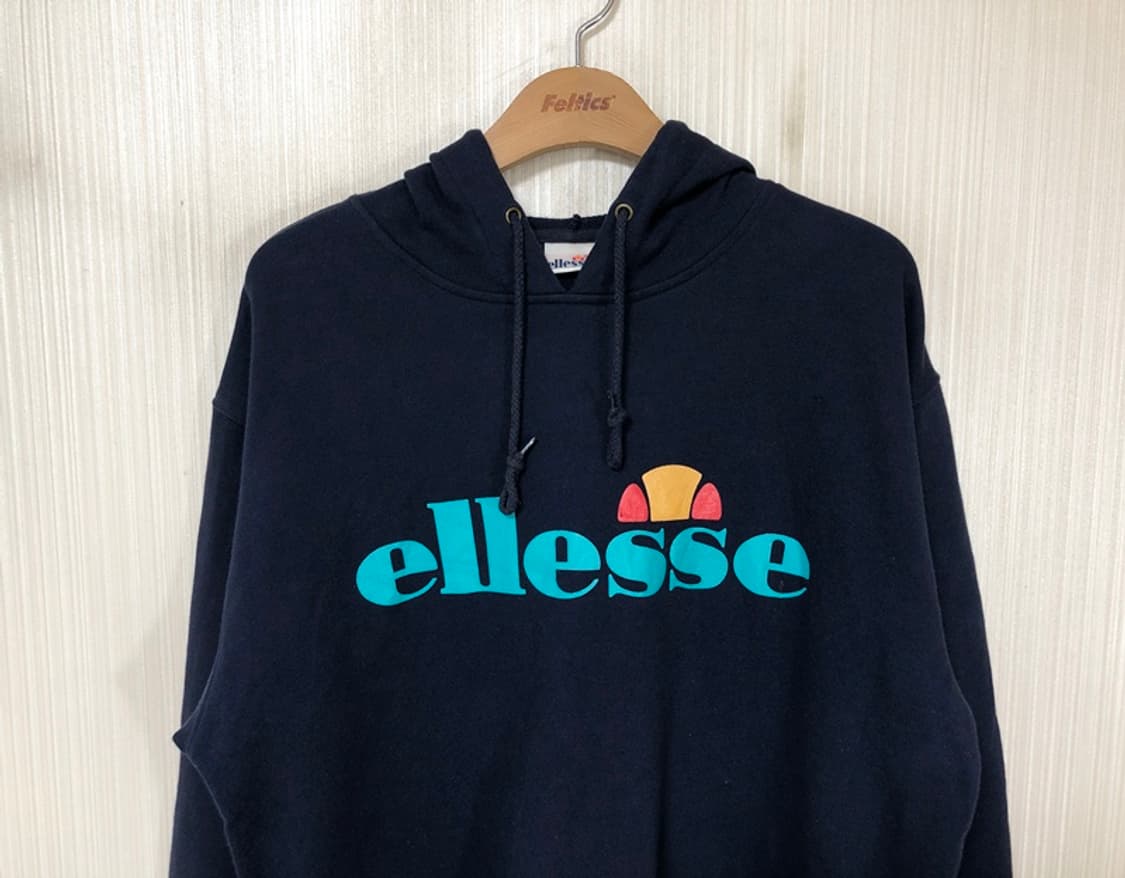 엘레쎄(ellesse) 빅로고 후드티셔츠 M 상품이미지2