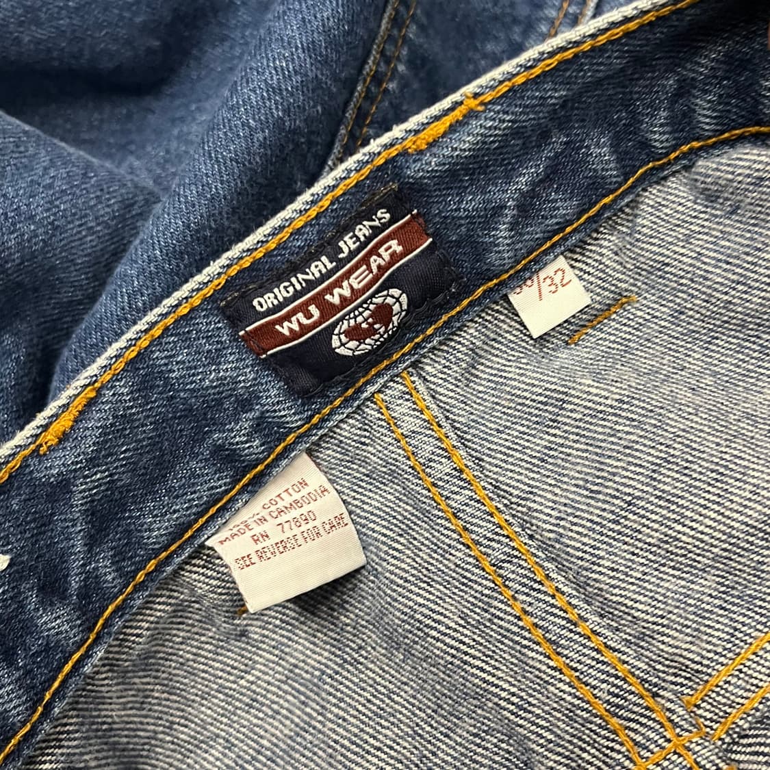 90s WU WEAR 힙합 팬츠 (36“) 상품이미지5