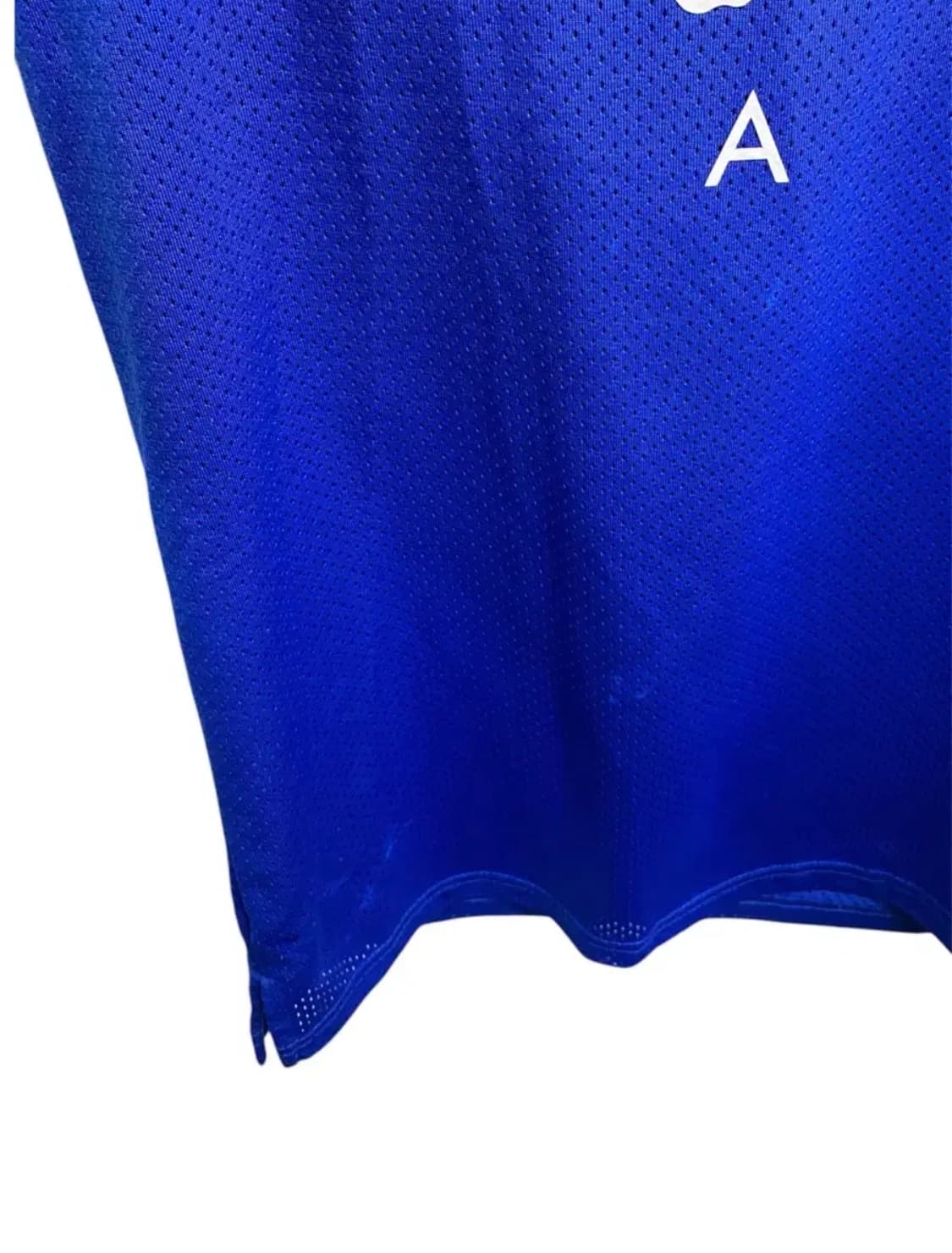 조던 에어 베스킷볼 져지 블루 화이트 L 상품이미지4