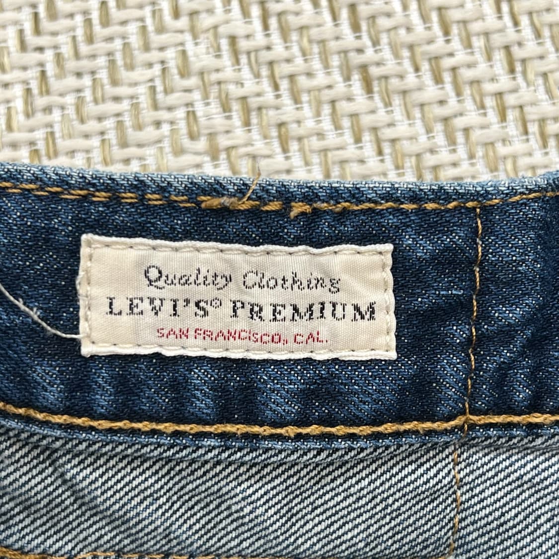 리바이스 502 빅E 데님팬츠 r2121 상품이미지7