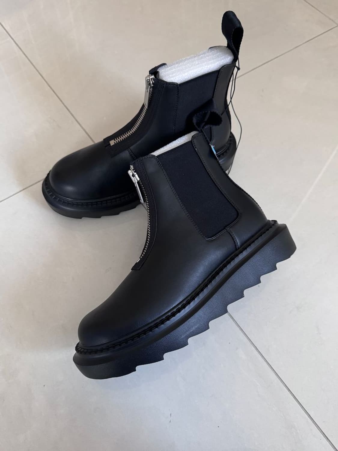 HALF ZIP BOOTS 하프 지퍼 부츠 상품이미지1