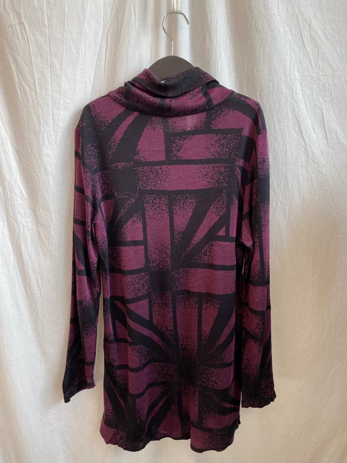 빈티지 패턴 하이넥탑(L) 상품이미지8