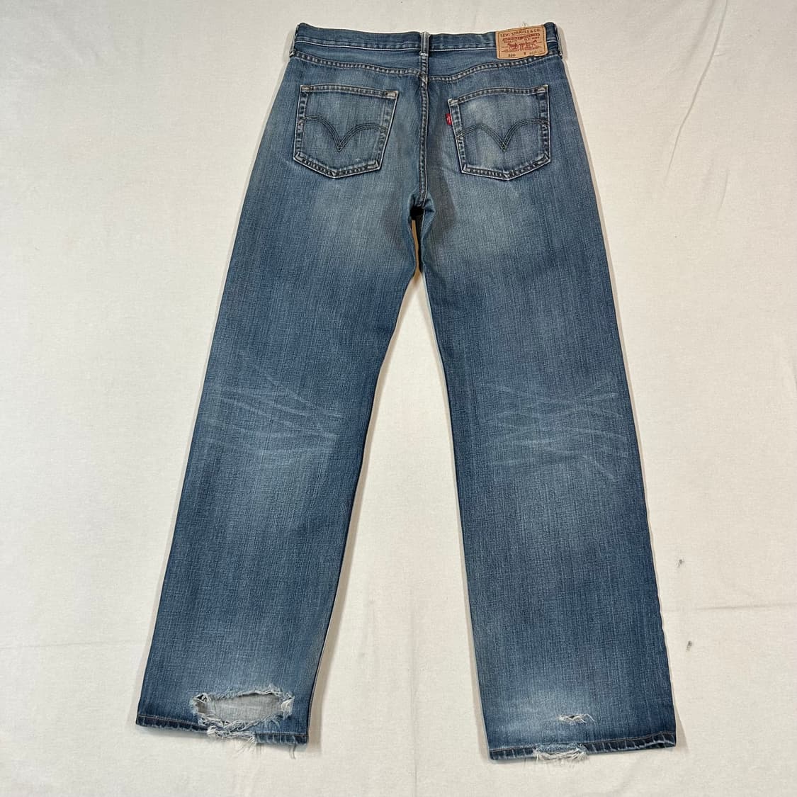 34inch) 리바이스 520 KOREA 와이드 데님 청바지 상품이미지1