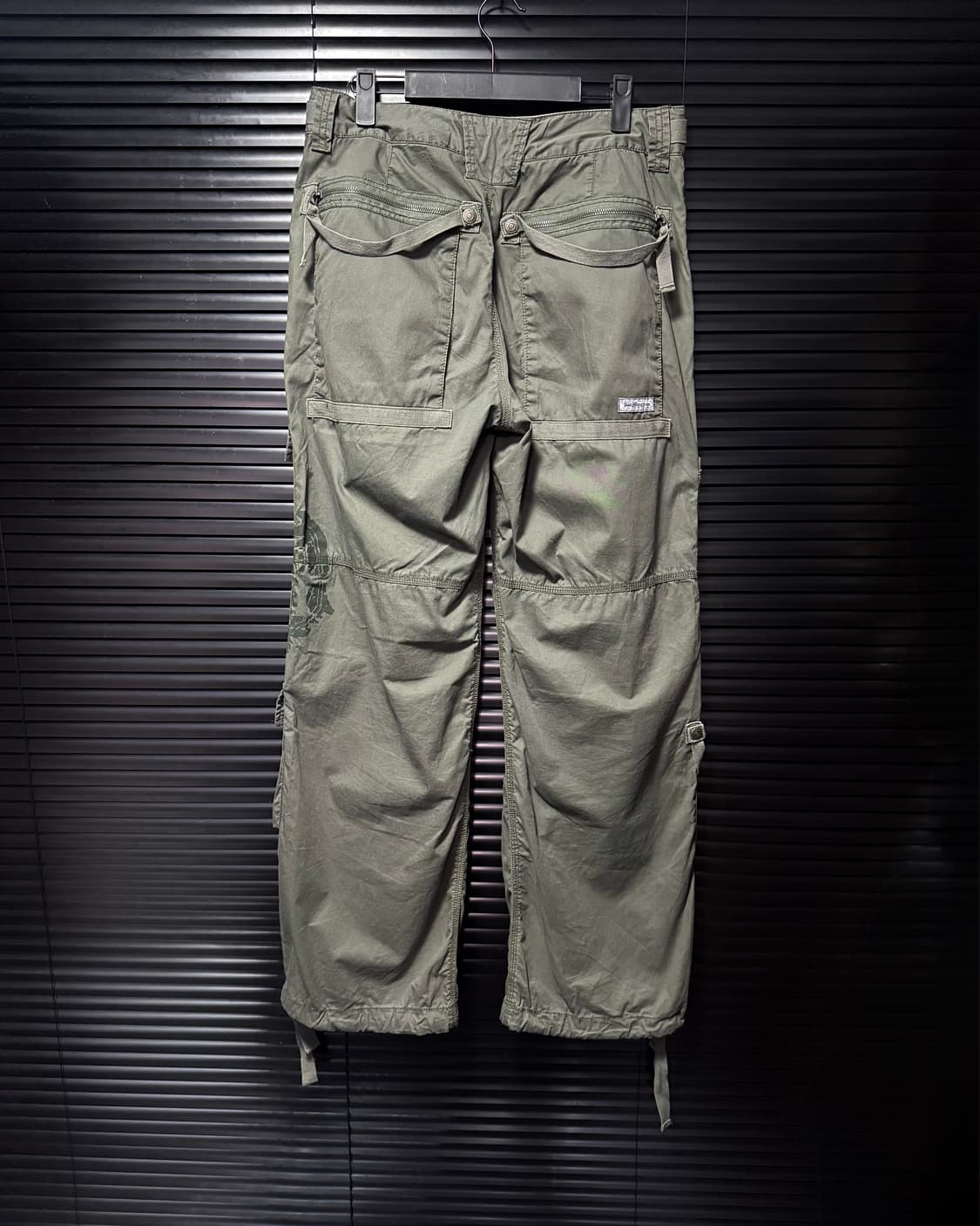 뱅뱅 빈티지 진스 카고 유틸리티 포켓 밀리터리 워크 팬츠 아메카지 30 상품이미지7