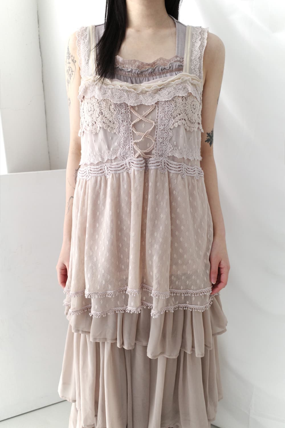 axes femme) lace dot sleeveless 상품이미지8