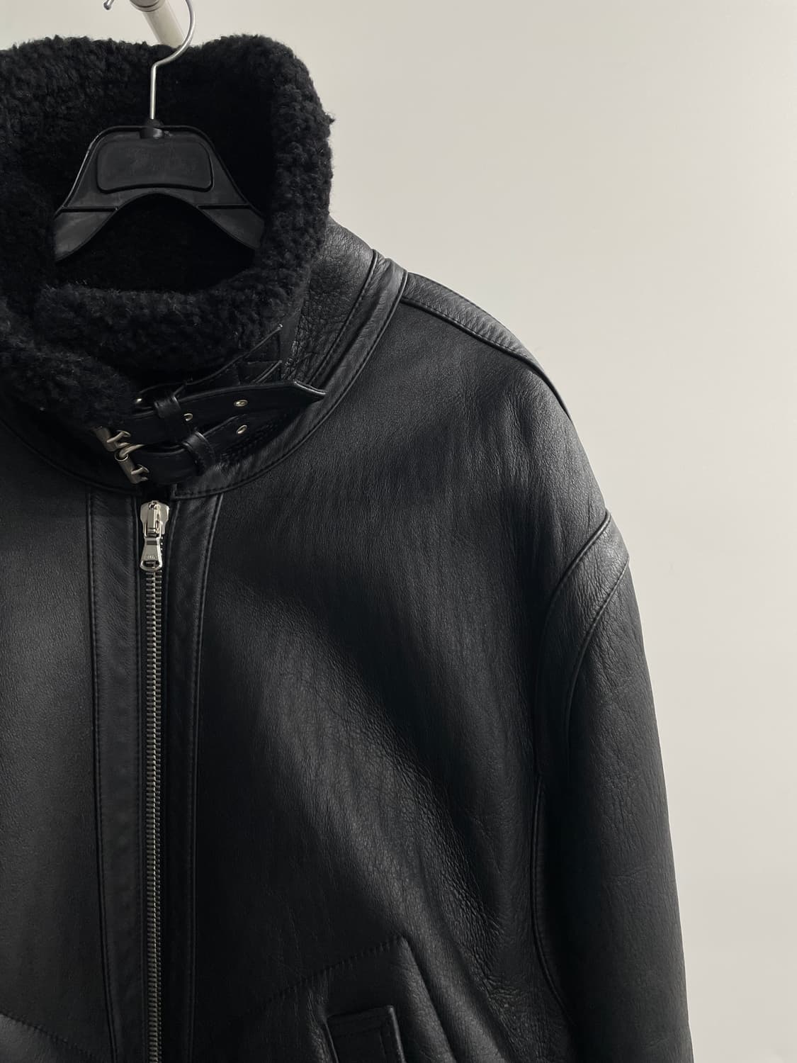 앤더슨벨 리얼양가죽 무스탕 남 M 상품이미지2