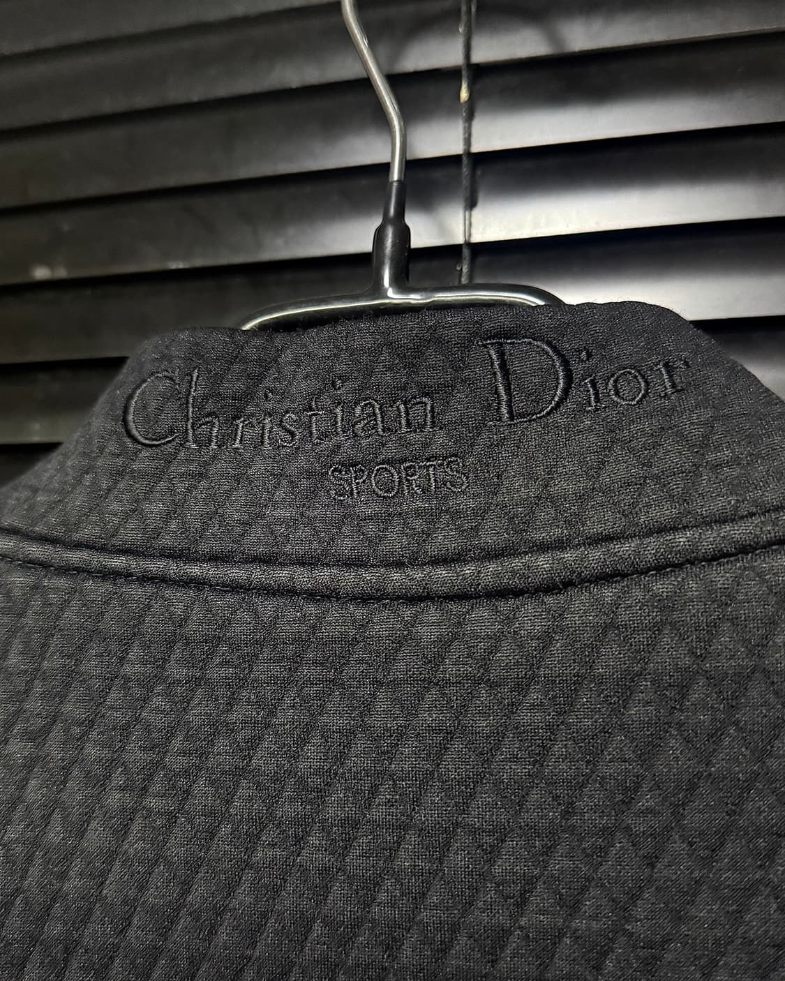 크리스찬 디올 스포츠 오블리크 블루종 봄버 자켓 항공 점퍼 100 블랙 상품이미지7