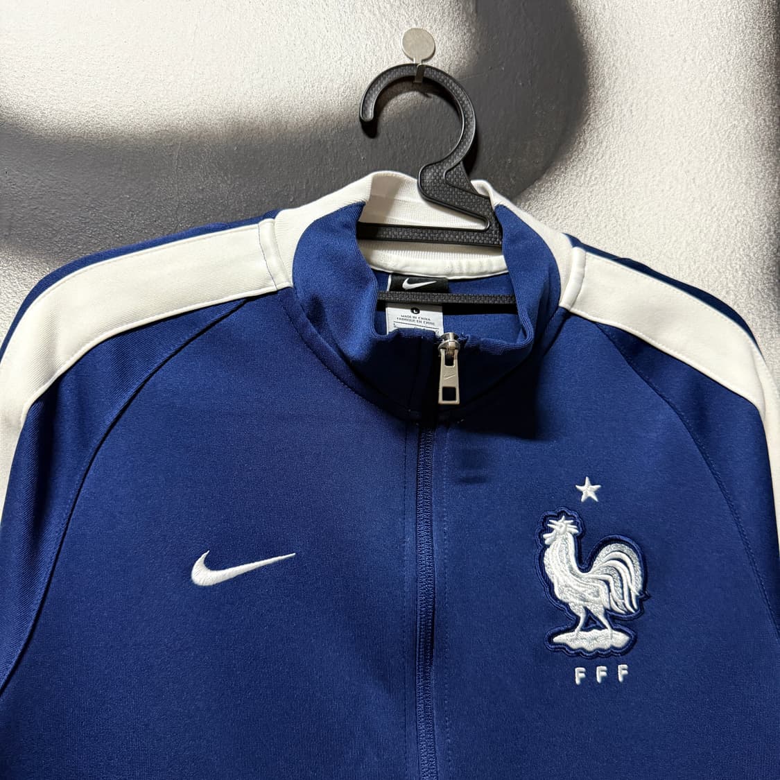 나이키 프랑스 국대 빅 프린팅 투웨이 집업 져지 자켓 상품이미지3