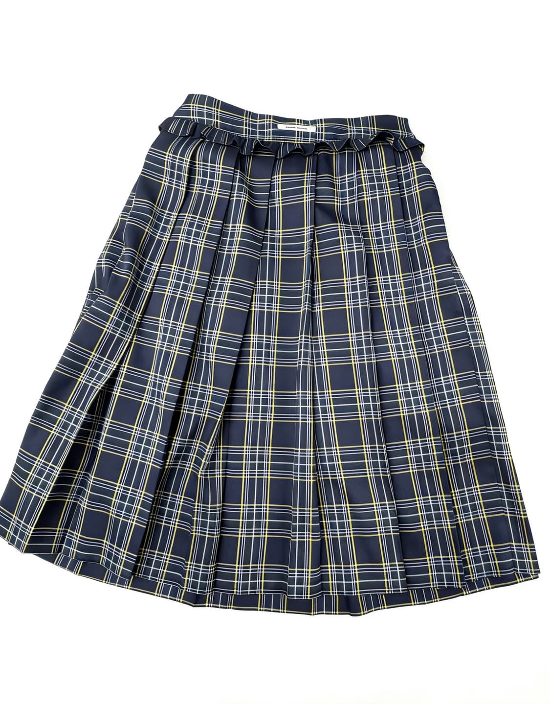 CRANK 레이스 체크 플리츠 스커트 상품이미지1