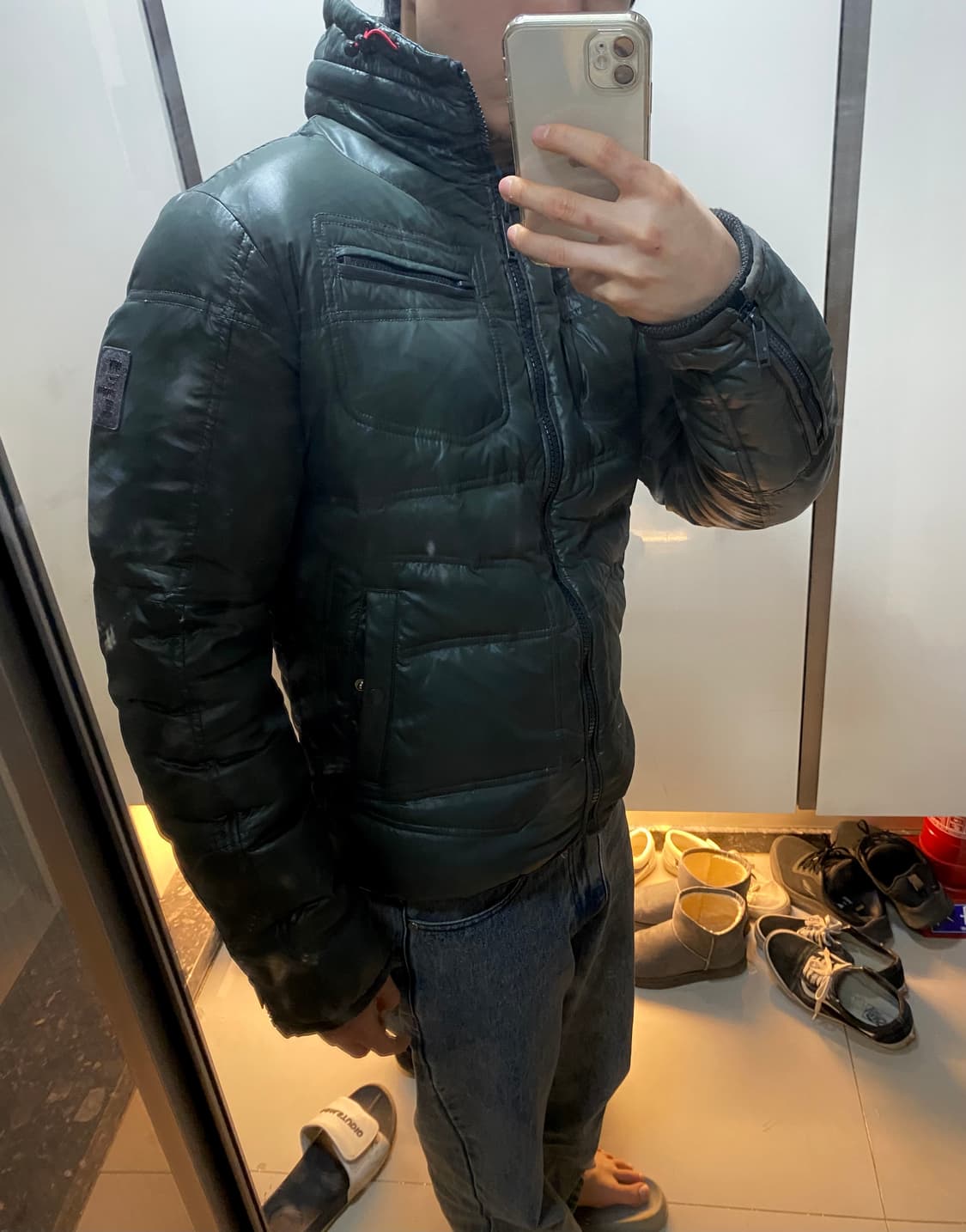 디젤 바이커 패딩자켓 상품이미지6