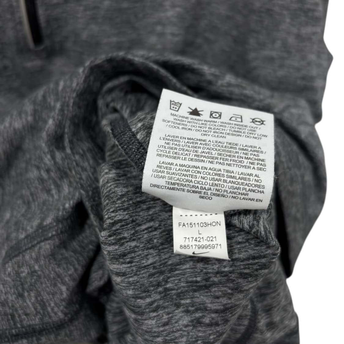 나이키 하프집업 드라이핏 롱슬리브 상품이미지6