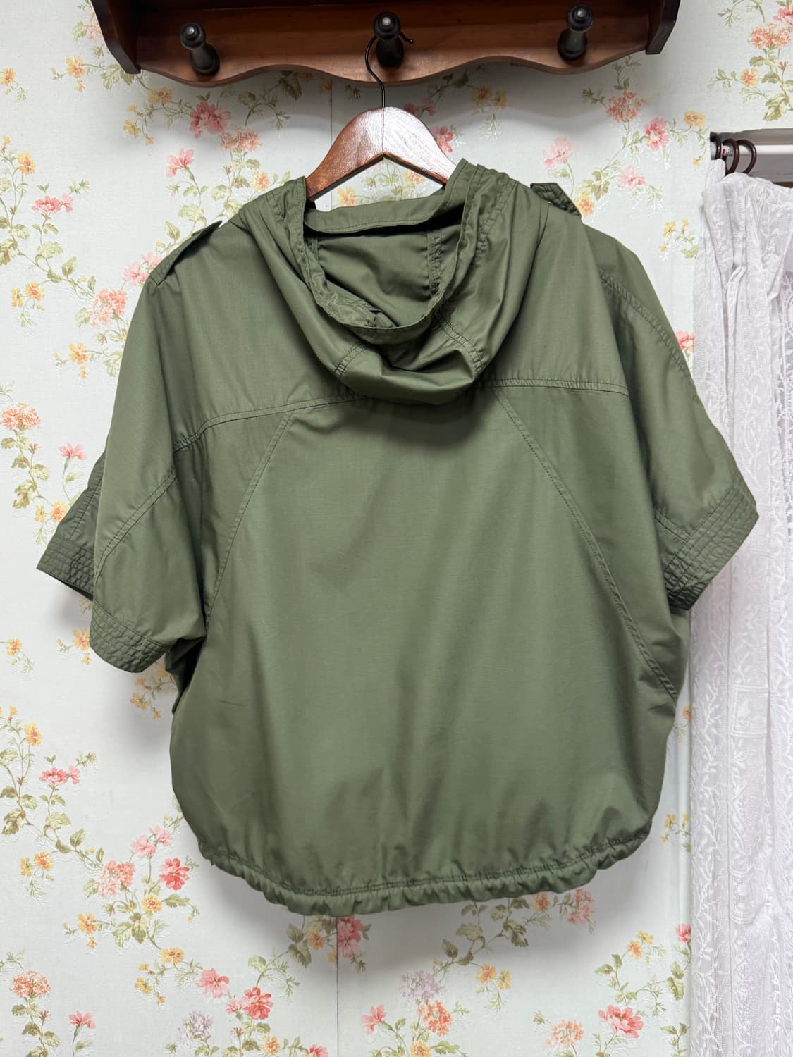 반팔 후드 야상 상품이미지2