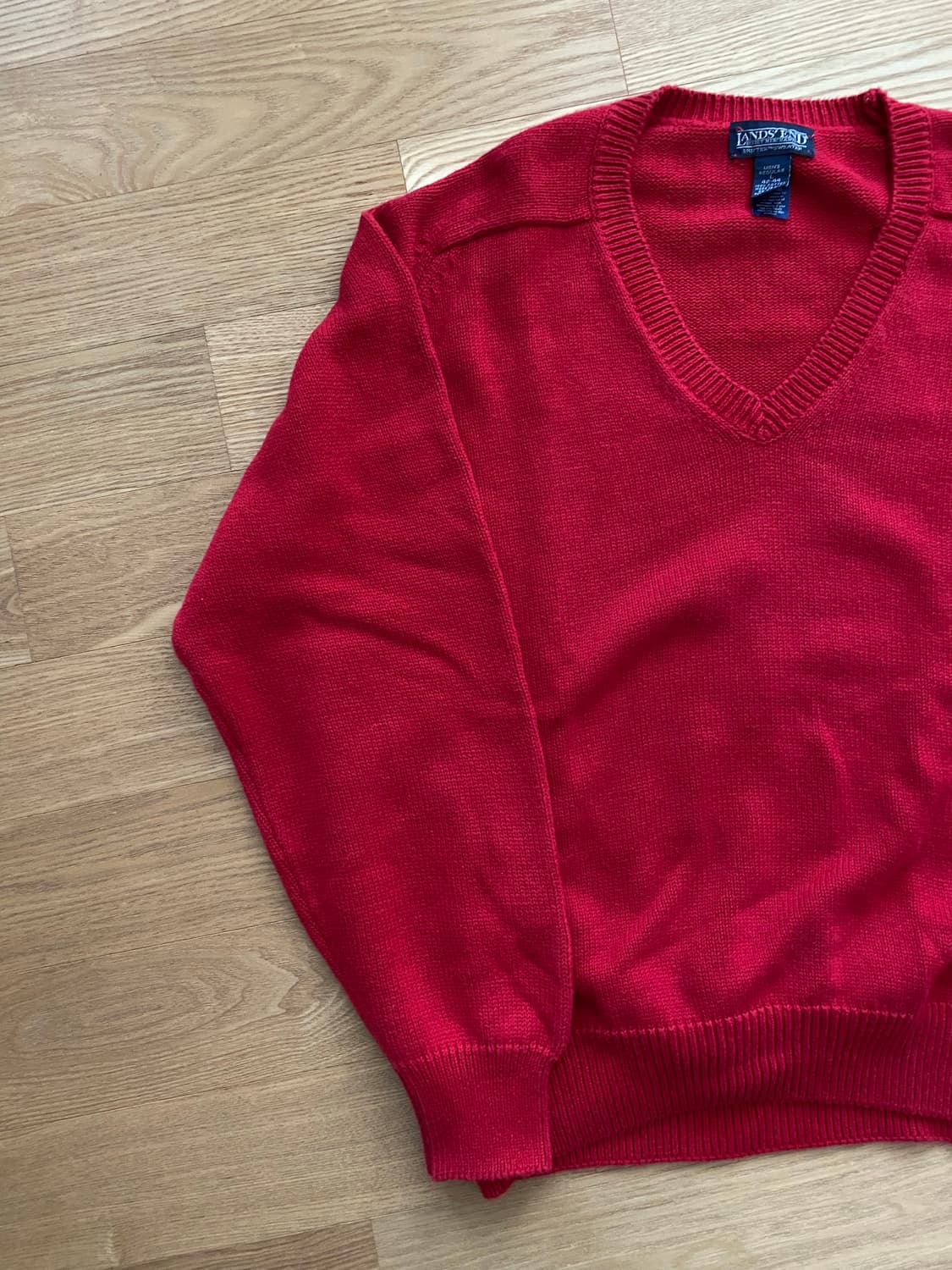 90년대 랜즈엔드 코튼 스웨터 (Made in USA) 상품이미지3