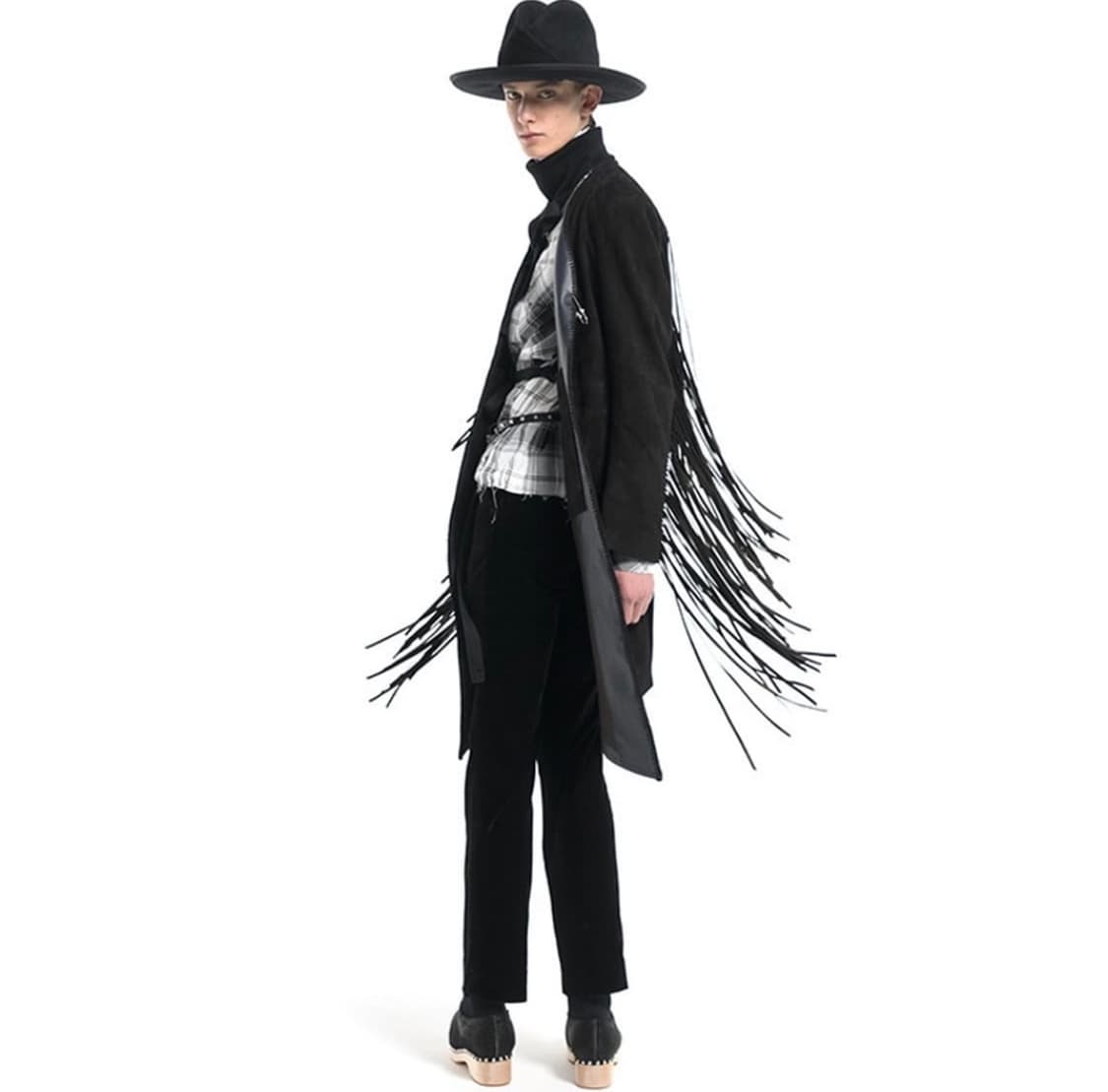 솔로이스트 17aw 카라리스 체크셔츠  상품이미지8