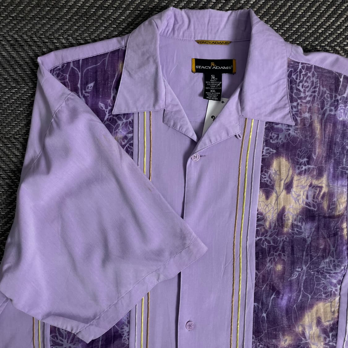 Stacy adams 빈티지 쿠바 셔츠y 3321 상품이미지4