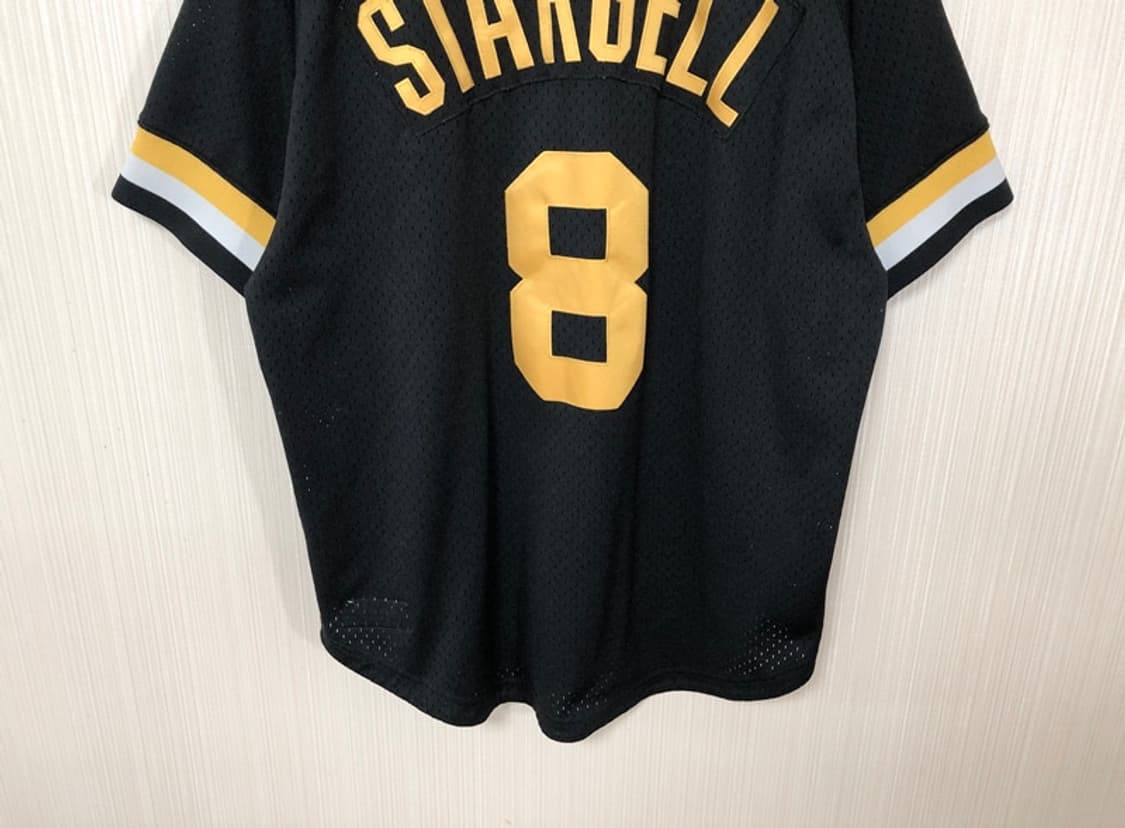 MLB 미첼앤네스X쿠퍼스타운 피츠버그 파이어리츠 올드져지 XL #8 상품이미지10